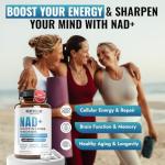 Benevolent NAD+ Supplement 1050mg for Health & Energy