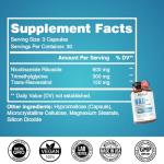 Benevolent NAD+ Supplement 1050mg for Health & Energy