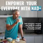 Benevolent NAD+ Supplement 1050mg for Health & Energy