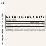 Liposomal Magnesium L-Threonate for Brain Support