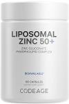 Codeage Liposomal Zinc - 50 mg - 100 Capsules