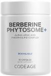 Codeage Berberine Phytosome Supplement - 60 Capsules