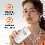 Liposomal Vitamin C 1500mg with Zinc & Elderberry