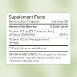 Vitamin D3/K2 10,000 IU - Bone & Immune Support