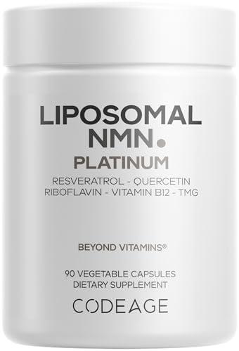Codeage Liposomal NMN Platinum 500 mg Capsules