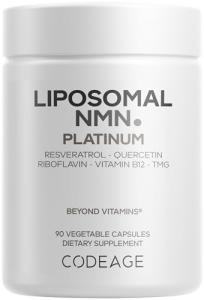 Codeage Liposomal NMN Platinum 500 mg Capsules