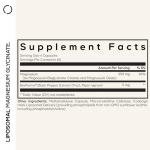 Liposomal Magnesium Glycinate Supplement – 240 Capsules