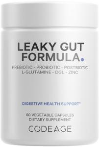 Leaky Gut Support Supplement with Probiotics and More