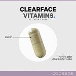 Clearface Skin Support Supplement with Vitamins & Probiotics