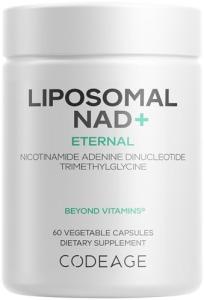 Codeage Liposomal NAD+ Supplement - 500 mg, Vegan Capsules