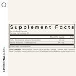 Codeage Liposomal NAD+ Supplement - 500 mg, Vegan Capsules