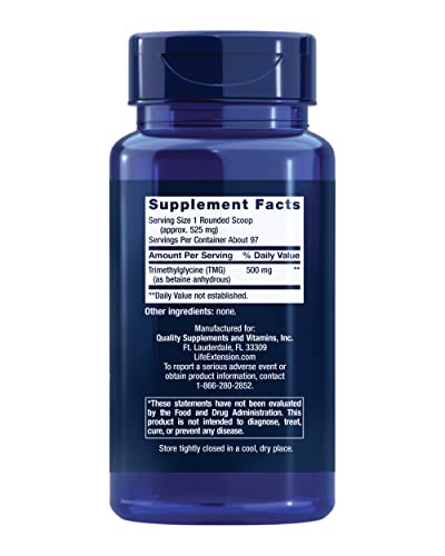 Life Extension TMG Powder - Heart Health Support