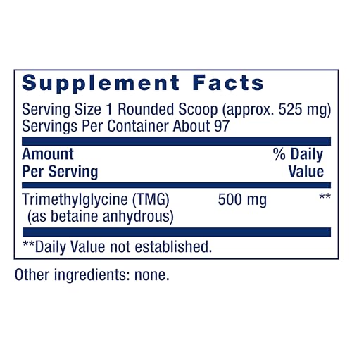 Life Extension TMG Powder - Heart Health Support