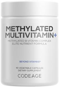 Codeage Methylated Multivitamin with Probiotics - 90 Capsules