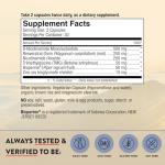 NMN Supplement + NR with Resveratrol & TMG 60 Caps