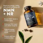 NMN Supplement + NR with Resveratrol & TMG 60 Caps
