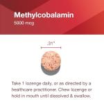 Methyl B12 5,000mcg for Brain & Nerve Health