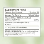Amy Myers MD Vitamin D3/K2 10,000 IU Capsules