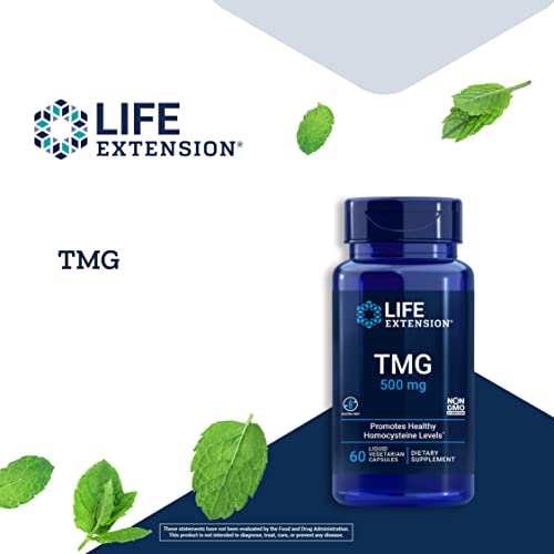 TMG 500 mg Supplement - Supports Healthy Homocysteine Levels
