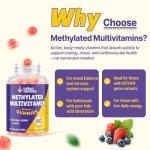Methylated Multivitamin Gummies for Women’s Health