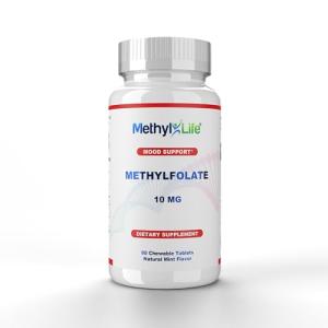 Methyl-Life L-Methylfolate 10mg Chewables - 3 Month Supply