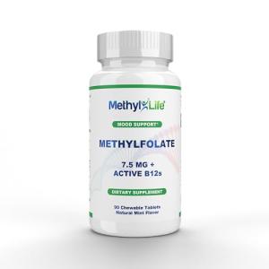 L-Methylfolate 7.5mg with B12 - 3 Month Supply