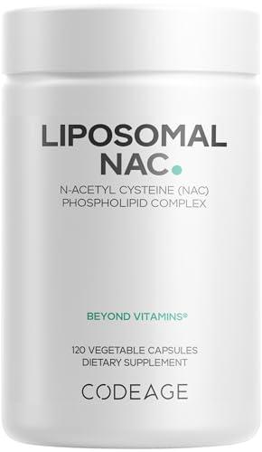 Liposomal NAC Supplement - Vegan, 120 Capsules