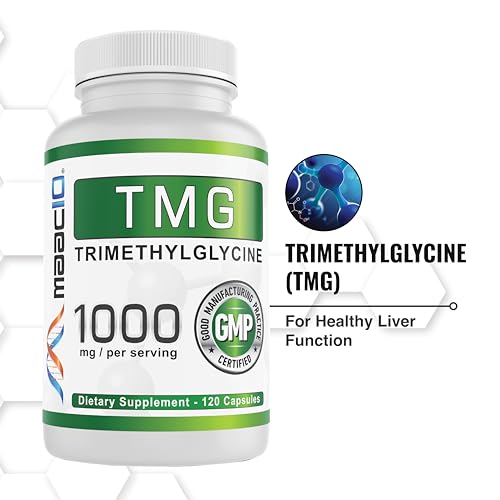1000mg TMG Capsules | Methylation, Homocysteine, Liver Support