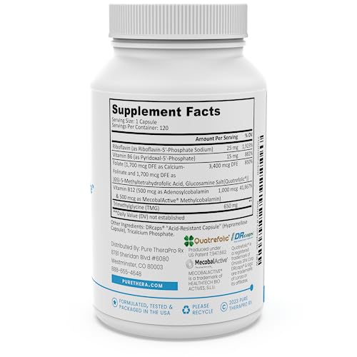 Methyl B Complete: B Vitamins & TMG Supplement