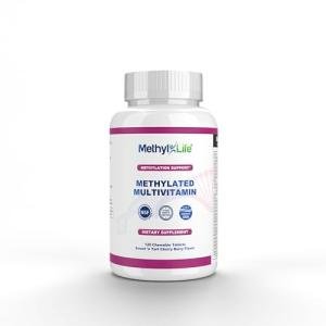 Methyl-Life® Chewable Methylated Multivitamin – 120 Tablets
