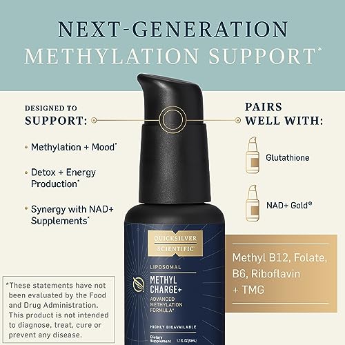 Quicksilver Methyl Charge - Energy and Detox Supplement