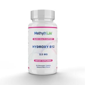 Methyl-Life Hydroxy B12 Energy Tablets - Vegan Friendly