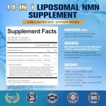 Liposomal NMN Supplement with Resveratrol & CoQ10