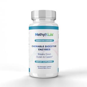 Methyl-Life® Mint Chewable Digestive Enzymes - 90 Count