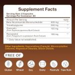 Pure NMN 1000mg Supplement with TMG & Quercetin