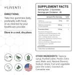 LIVENTI NMN Gummies 1000mg for NAD+ Support