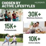 LIVENTI NMN Gummies 1000mg for NAD+ Support