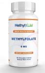 Methyl-Life L-Methylfolate 5 mg Chewable for Brain Health
