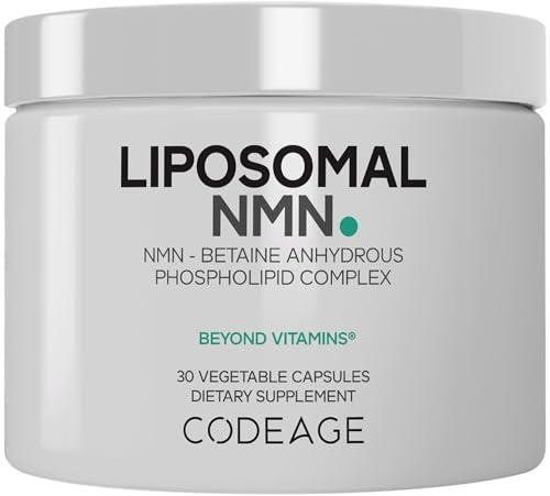 Codeage Liposomal NMN & TMG Capsules - 30 Count