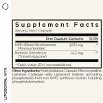 Codeage Liposomal NMN & TMG Capsules - 30 Count