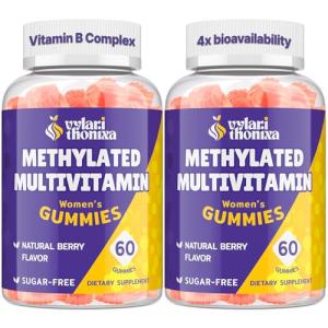 Methylated Multivitamin Gummies for Women – 2 Pack
