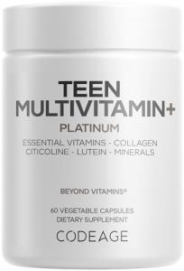 Teen Multivitamin+ Platinum - 60 Non-GMO Capsules