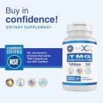 TMG Liver Support Supplement - 120 Capsules - Non-GMO