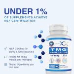 TMG Liver Support Supplement - 120 Capsules - Non-GMO