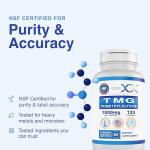 TMG Liver Support Supplement - 120 Capsules - Non-GMO