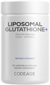 Liposomal Glutathione+ with Vitamin C - 120 Capsules