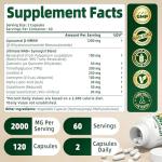 Nicotinamide Mononucleotide Supplement with Resveratrol, 120 Capsules