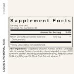 Codeage Liposomal NAD Supplement - Lemon Flavor