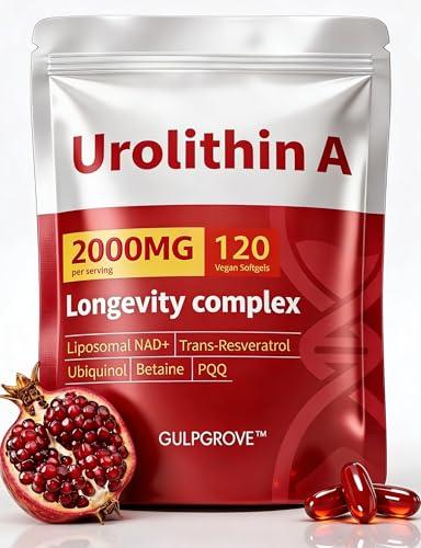 Urolithin A + Liposomal NAD+ Energy Booster 120 Softgels