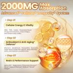 15-in-1 NMN Liposomal Supplement, 2000mg, 120 Capsules